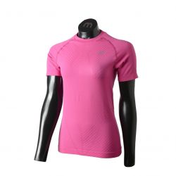 Marškiniai Woman Half Sleeves Round Neck Skintech Shirt