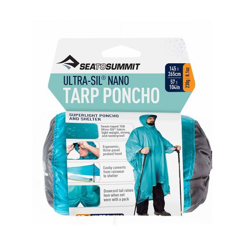 Raincoat Ultra-Sil Nano 15D Tarp Poncho 145x265cm