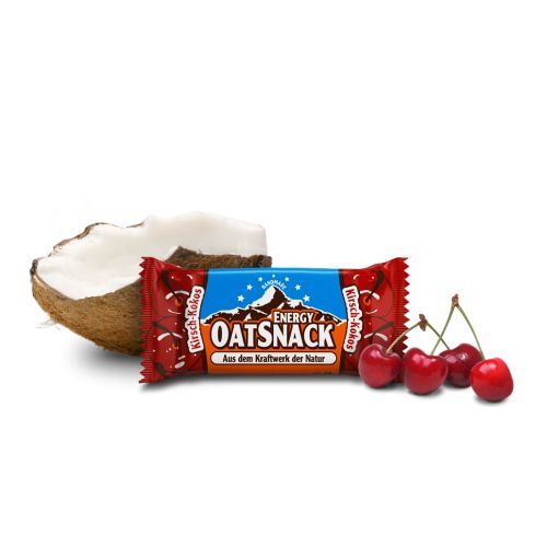 Energijos batonėlis Oat Snack Kirsch Kokos 65g