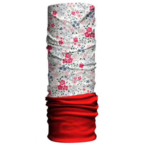 Headwear Had Kids Fleece Blumen Red