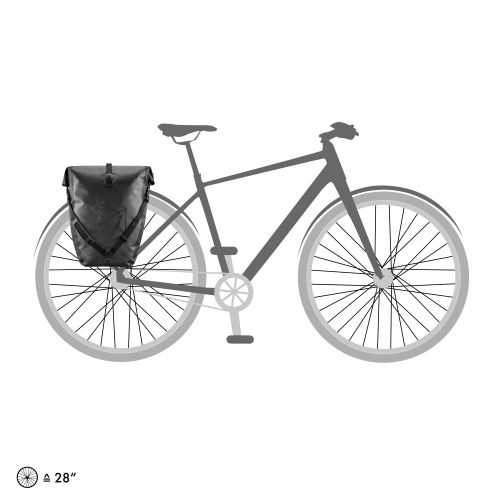 Bicycle bag Back Roller Design Symmetry