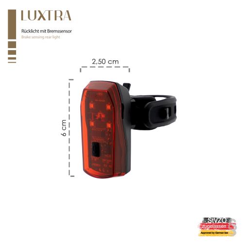 Lukturis Premium LED Luxtra Rear w.Brake Sensor