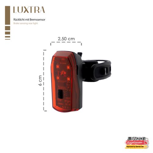 Torch Premium LED Luxtra Rear w.Brake Sensor