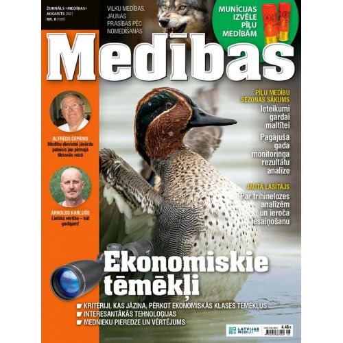 Žurnalas "Medības" 08.2021.