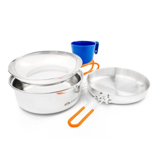 Set Glacier Stainless 1 Person Mess Kit