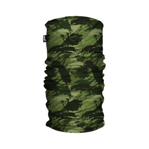 Galvos apdangalas Had Printed Fleece Tube Survival Green