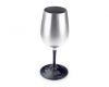 Glass Glacier Stainless Nesting Wine Glass