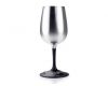 Glass Glacier Stainless Nesting Wine Glass