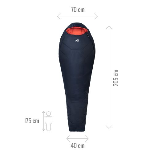 Sleeping bag Baikal 1100 W