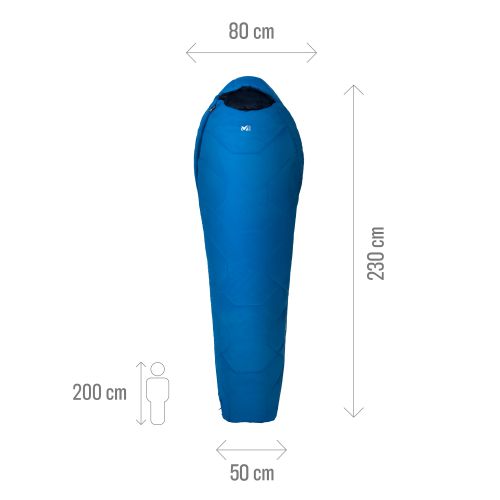 Sleeping bag Baikal 750 Long