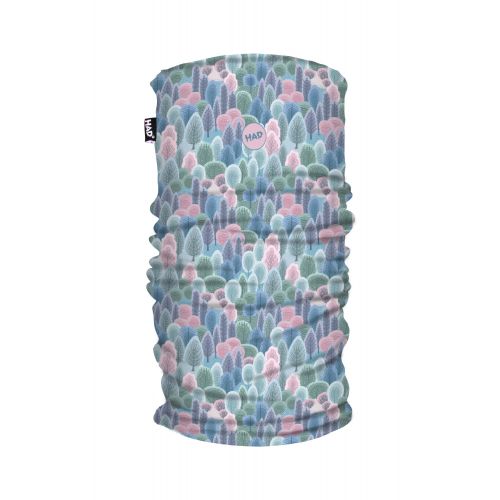 Headwear Had Kids Printed Fleece Tube Pastel Trees