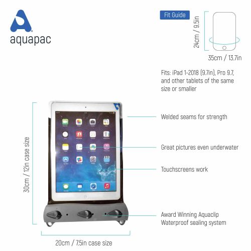 Įpakavimas Waterproof iPad Standard Case Foam 9.7-10.5"