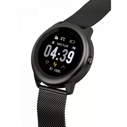Pulkstenis Sector S-01 Smartwatch Black