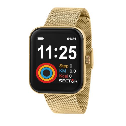 Pulkstenis Sector S-03 Smartwatch Gold