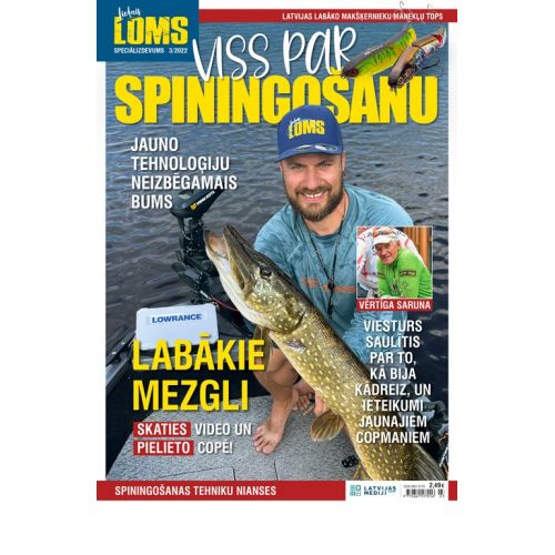 Žurnāls "Viss par spiningošanu" 11.22.