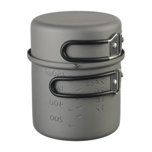 Set Hard Anodized Aluminum Pot Set 1000ml/475ml