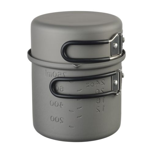 Komplektas Hard Anodized Aluminum Pot Set 1000ml/475ml