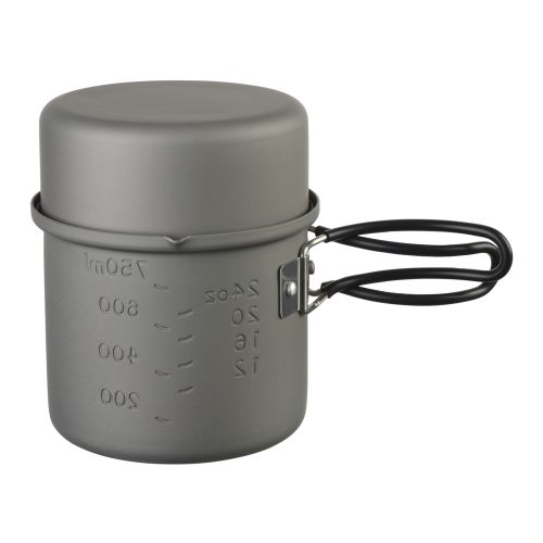 Set Hard Anodized Aluminum Pot Set 1000ml/475ml