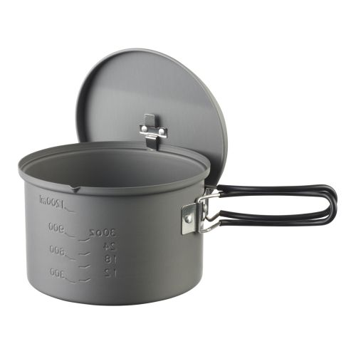 Pot Hard Anodized Aluminum Pot 1600ml