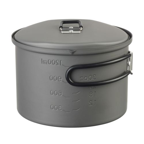 Pot Hard Anodized Aluminum Pot 1600ml