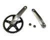 Crankset 1z 44T 3/32" 170mm Alloy Crank Steel Chainring