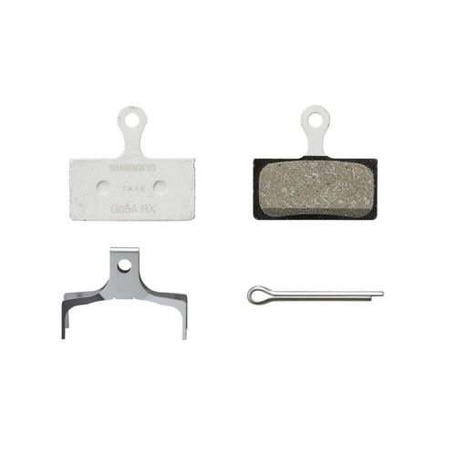 Brake pads G05A-RX Disc Brake Resin Pad incl.Spring/Split Pin