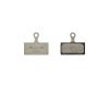 Brake pads G05S-RX Disc Brake Resin Pad incl.Spring/Split Pin