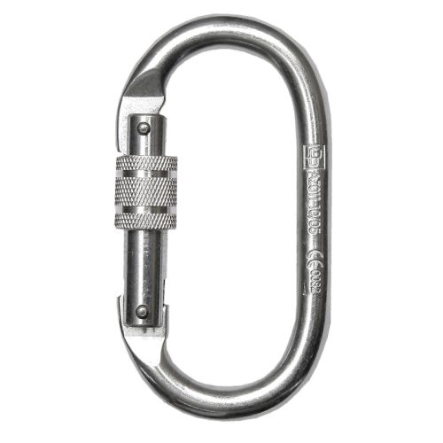 Carabiner Steel Oval SrewLock