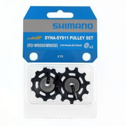 Derailleur pulleys RD-M9000 Tension&Guide Pulley Set XTR Dyna-Sys11