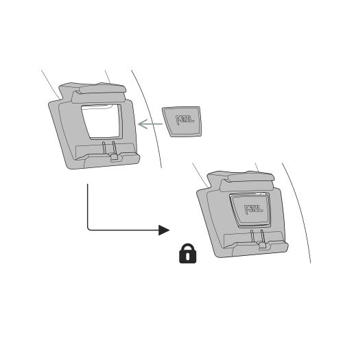 Slot Adapt Stiprinājuma komplekts