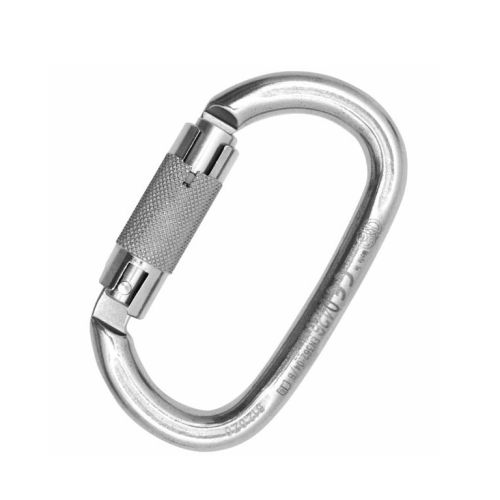 Carabiner Ovalone Inox Autoblock