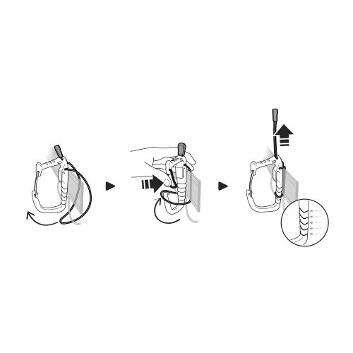 Karabinas Caritool Evo Ice Screw Holder