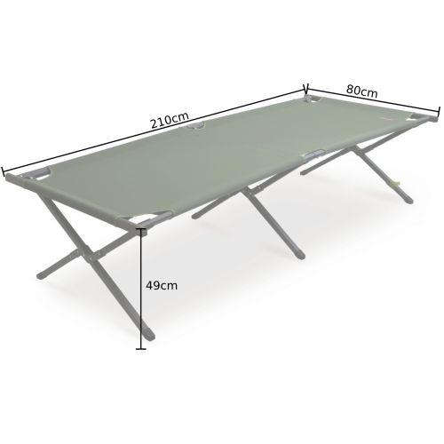 Gulta Folding Bed 210x80x49cm
