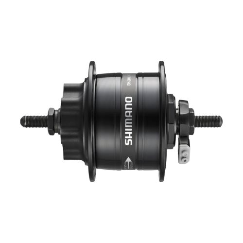 Priekinė stebulė DH-3D32-NT 6V/3W 140/32 Dynamo Hub 6-Bolt DB Nut