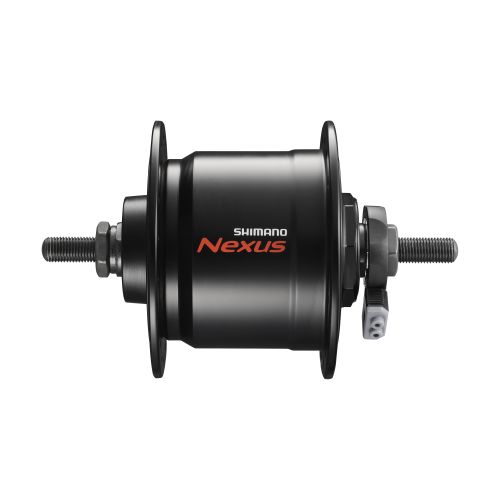 Priekinė stebulė DH-C3000-3N-NT 6V/3W 140/32 Dynamo Hub Nut