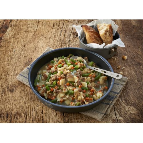 Turistų maistas Potato Stir Fry with Beef and Green Beans 170g