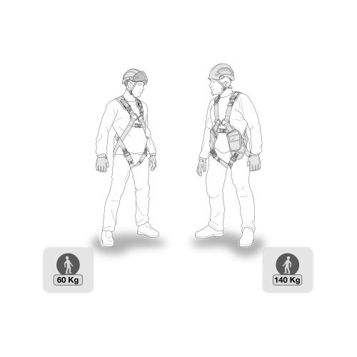 Absorbentas Absorbica®-Y Tie-Back Lanyard 150cm