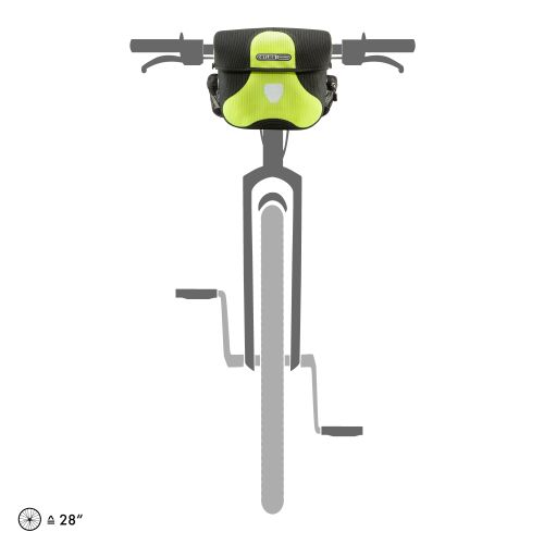 Dviračių krepšys Ultimate 6 High Visibility 7L