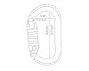 Carabiner OK Triact Lock M33A
