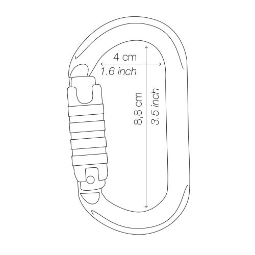 Carabiner OK Triact Lock M33A