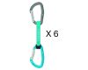 Raištis Djinn Axess Quickdraws 11 cm 6-pack