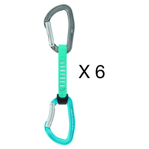 Raištis Djinn Axess Quickdraws 11 cm 6-pack