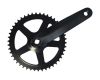 Crankset 1z 44T 3/32" 170mm ALU Crank Steel Chainring