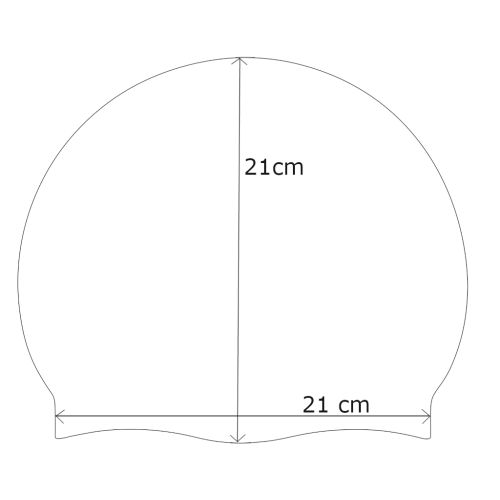 Plaukimo kepuraitė Ear Cap Volume