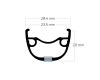 Apskritimas 28" FV RIVAL23 (23-622) TR