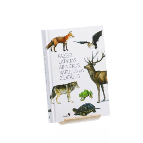 Book Pazīsti Latvijas abiniekus, rāpuļus un zīdītājus