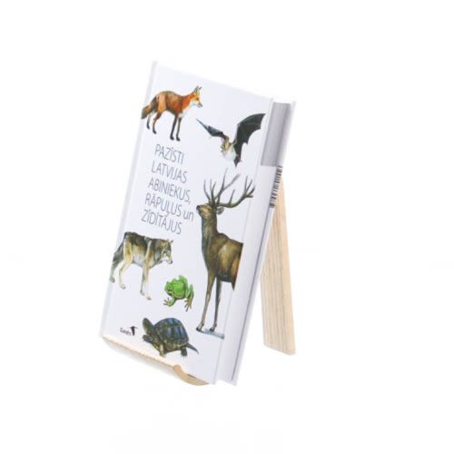 Book Pazīsti Latvijas abiniekus, rāpuļus un zīdītājus