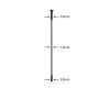 Spoke Laser 14G (2mm) Straight