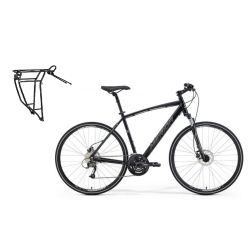 Bicycle with rack Crossway 40 D + Rack3