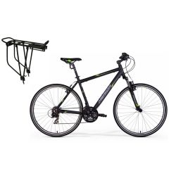 Bicycle with rack Crossway 5-V + CL413